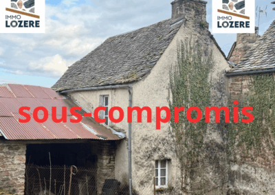 Proche La Canourgue – Corps de ferme à rénover