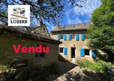 Proche de Bagnols les Bains – Maison de village de type 4