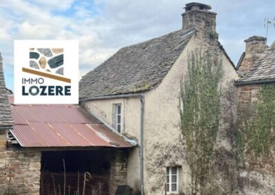 Proche La Canourgue – Corps de ferme à rénover