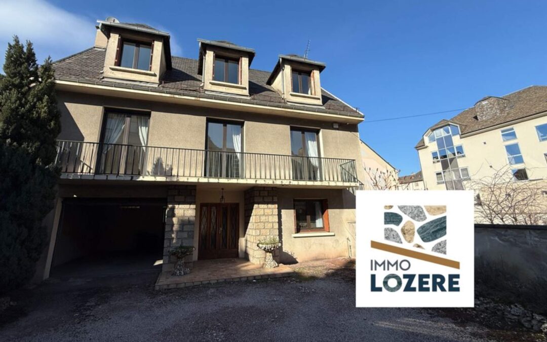Mende – Maison 148 m2 avec studio & appartement T5