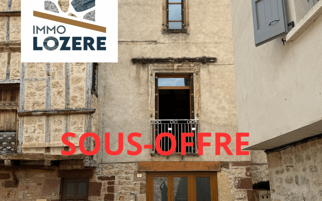 La Canourgue – Maison de village de type 4