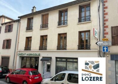 Le Malzieu – Immeuble de rapport avec rentabilité immédiate et potentiel d’extension