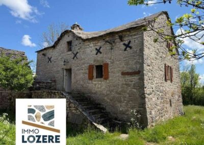 Chanac – Ferme 70 m² Causse de Sauveterre