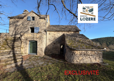 Reisses – Maison 73 m² Causse Méjean – 6 pièces