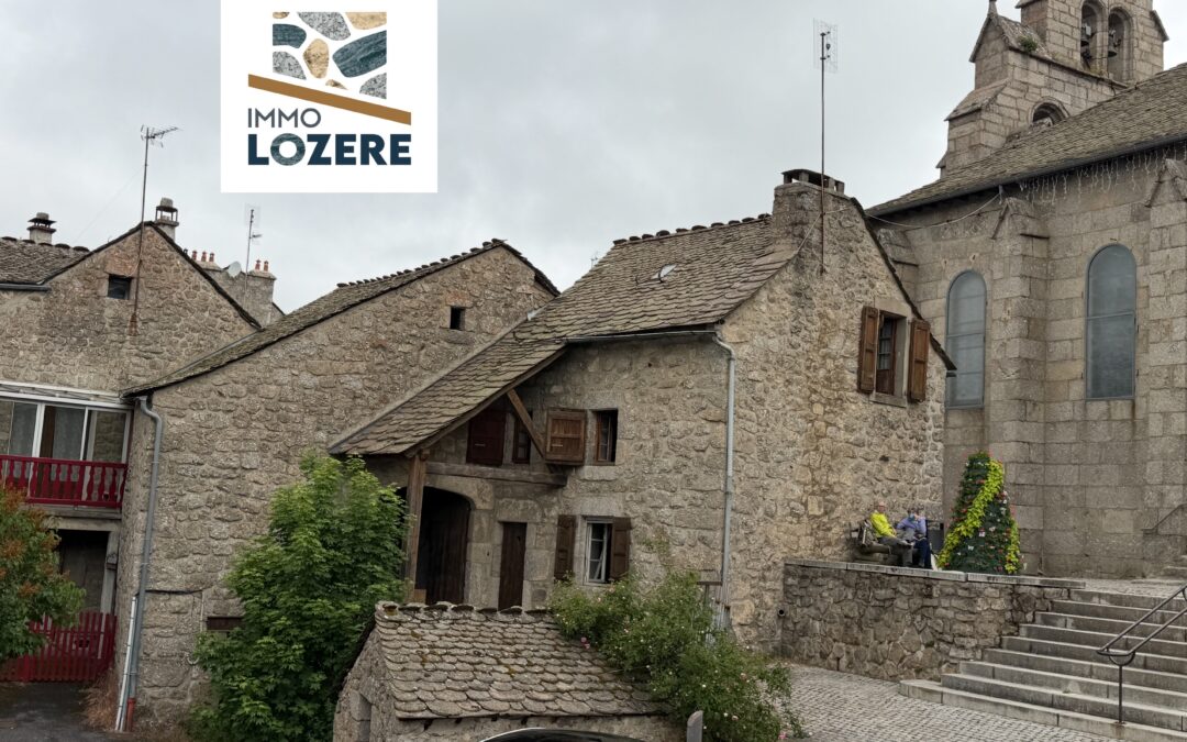 EXCLUSIVITE 149 : Rieutort de Randon. Maison de village – 85 m² – 4 pièces