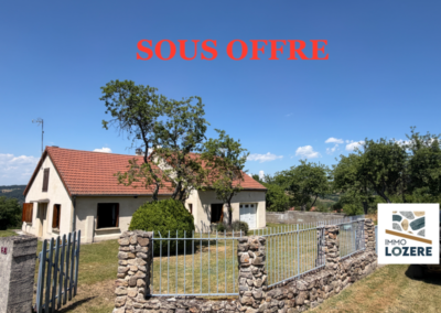 Exclusivité 152 : Chambon-le-Château, Maison – 140 m² – 5 pièces