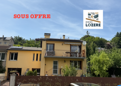 Exclusivité 153 : Badaroux, Maison de village- 6 pièces